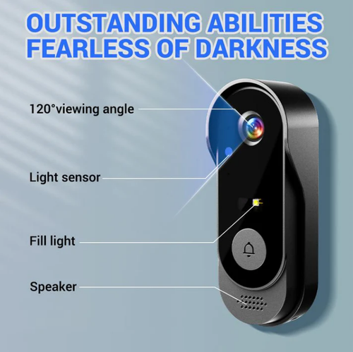 ⏳Time-Limited Special⏰Wireless doorbell camera: 1080P, 170° angle, 4.3-inch screen, IPX65 outdoor waterproof, night vision✈️Free Shipping