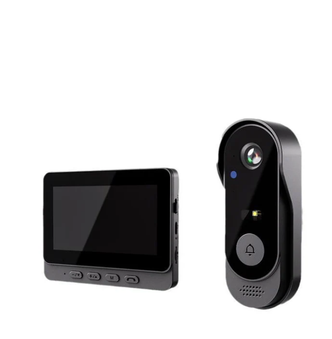 ⏳Time-Limited Special⏰Wireless doorbell camera: 1080P, 170° angle, 4.3-inch screen, IPX65 outdoor waterproof, night vision✈️Free Shipping