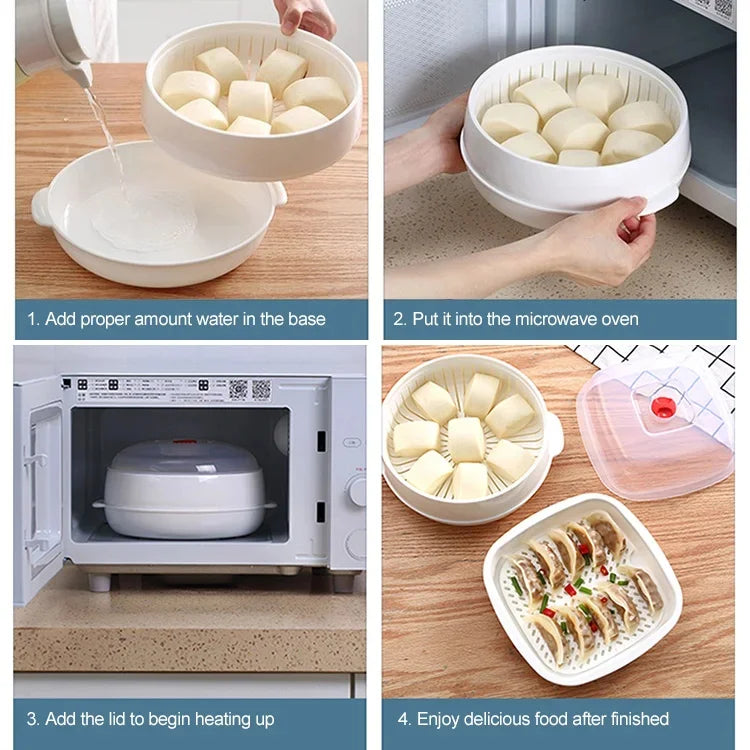 ⏳Limited-time Offer: 50% Off💥Microwave Oven & Steam Cooker