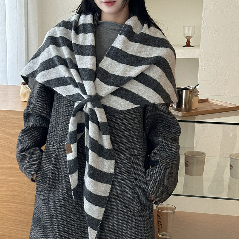 🍂Women's Solid-Color Cashmere Scarf🍁 Casual Soft Comfortable Shawl for Daily Wear